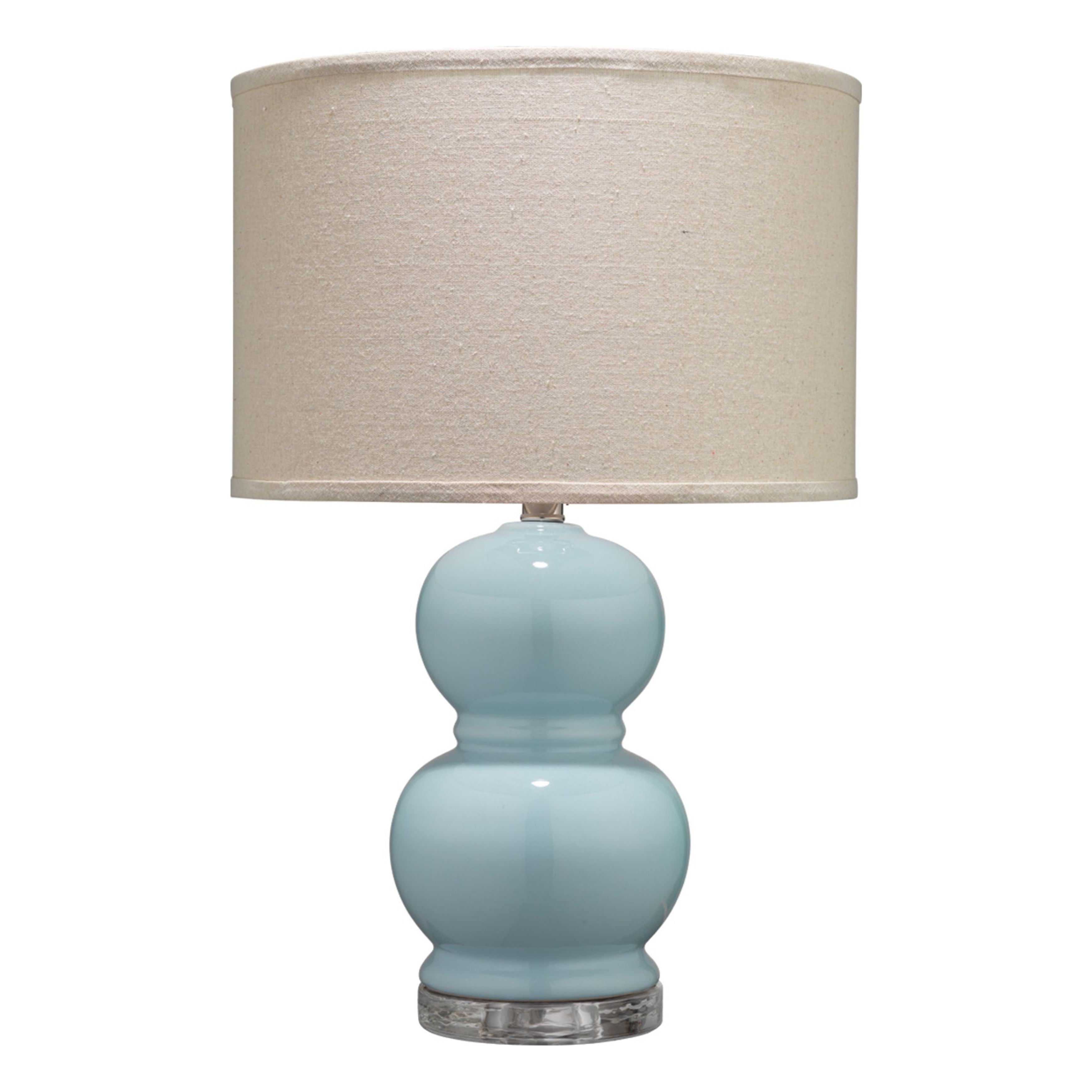 Bubble Ceramic Table Lamp Blue by Jamie Young