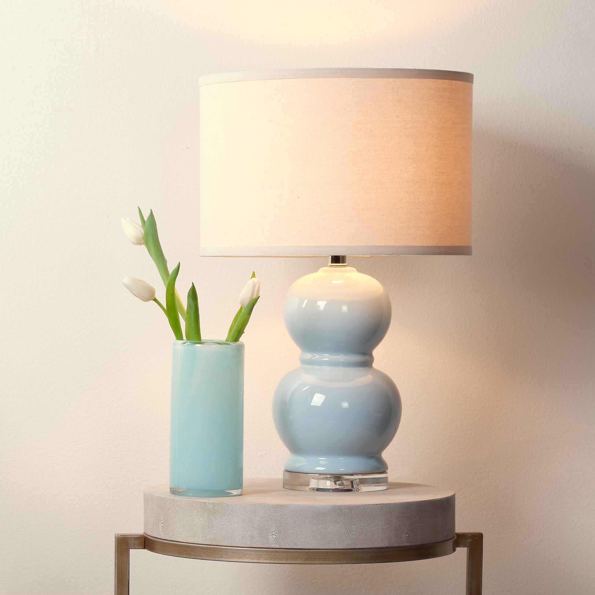 Bubble Ceramic Table Lamp by Jamie Young