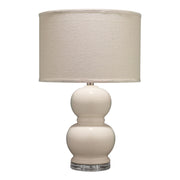 Bubble Ceramic Table Lamp Cream by Jamie Young