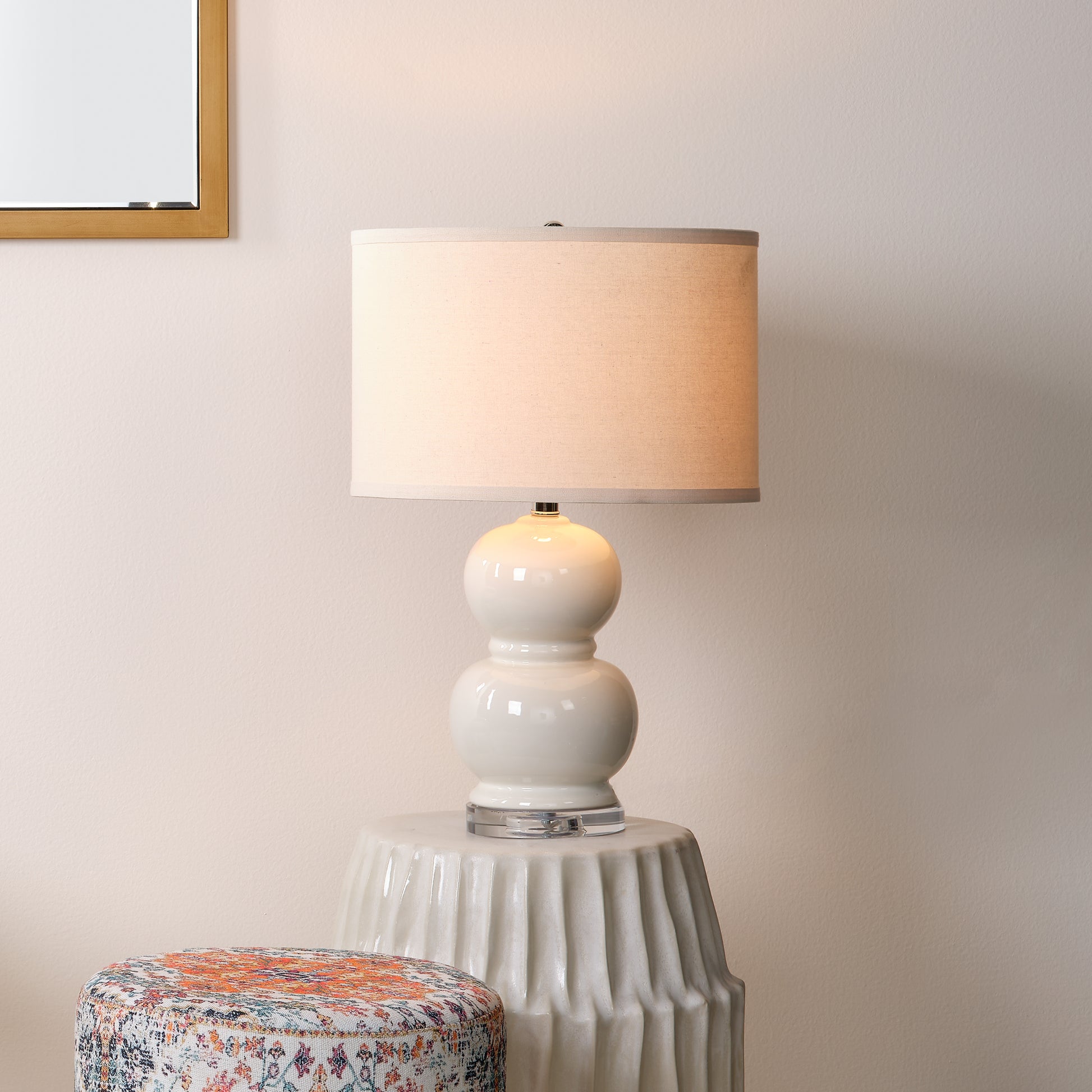 Bubble Ceramic Table Lamp by Jamie Young