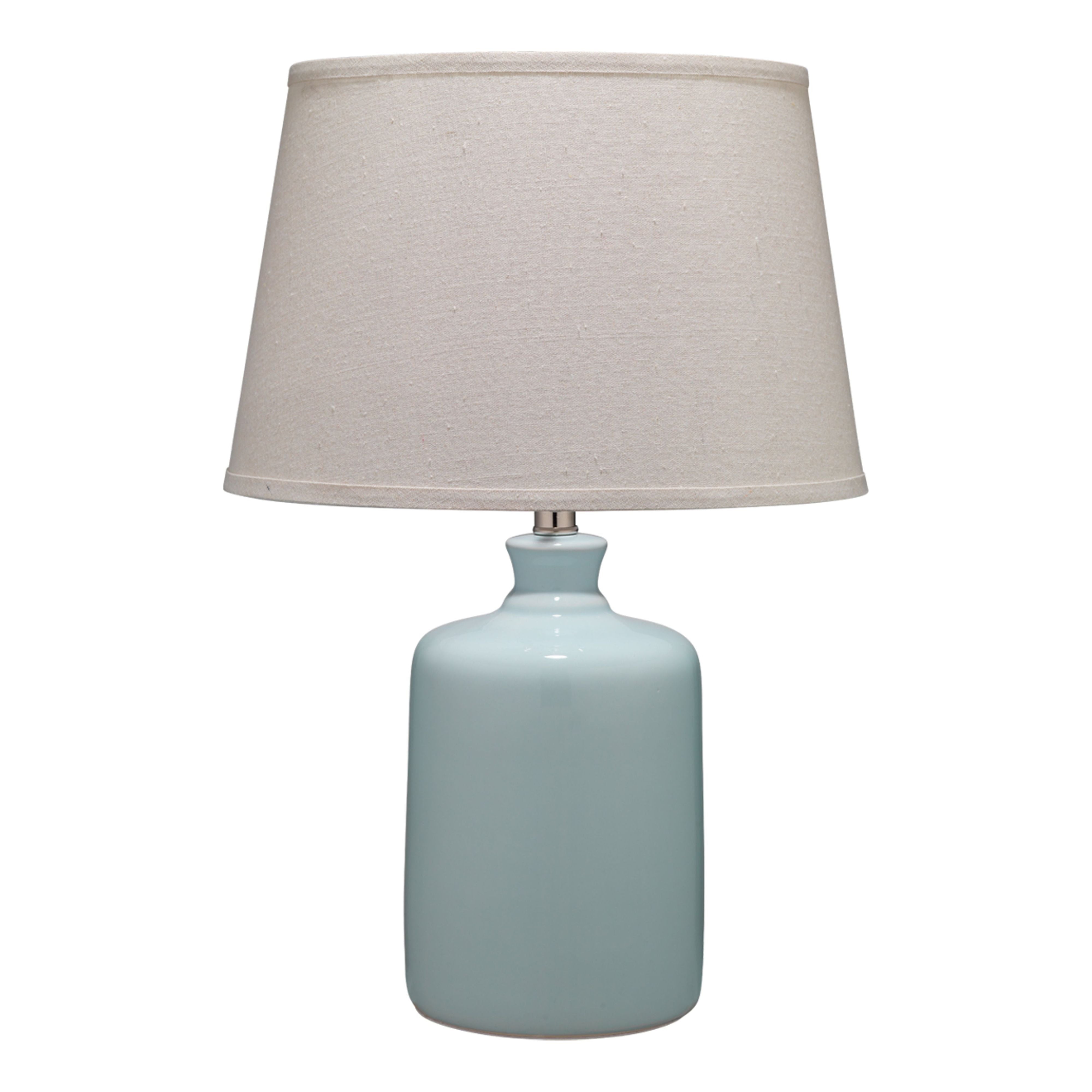 Milk Jug Glass Table Lamp, Blue