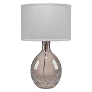 Juliette Blown-Glass Table Lamp, Grey by Jamie Young