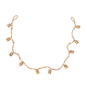 Bead and Bell Garland by Ivory & Olive