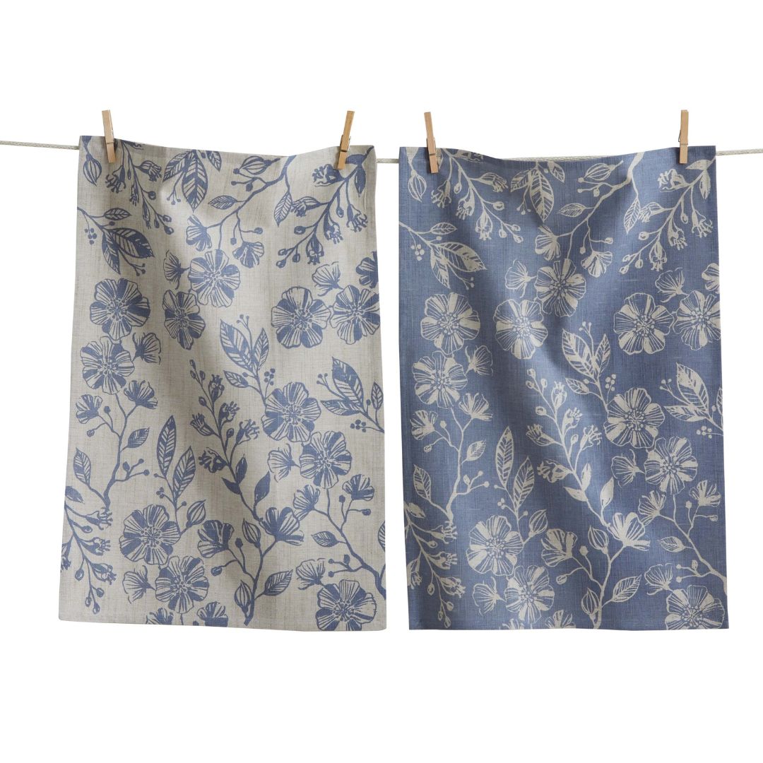 Canyon Print Dishtowel, Set of 2 | tag