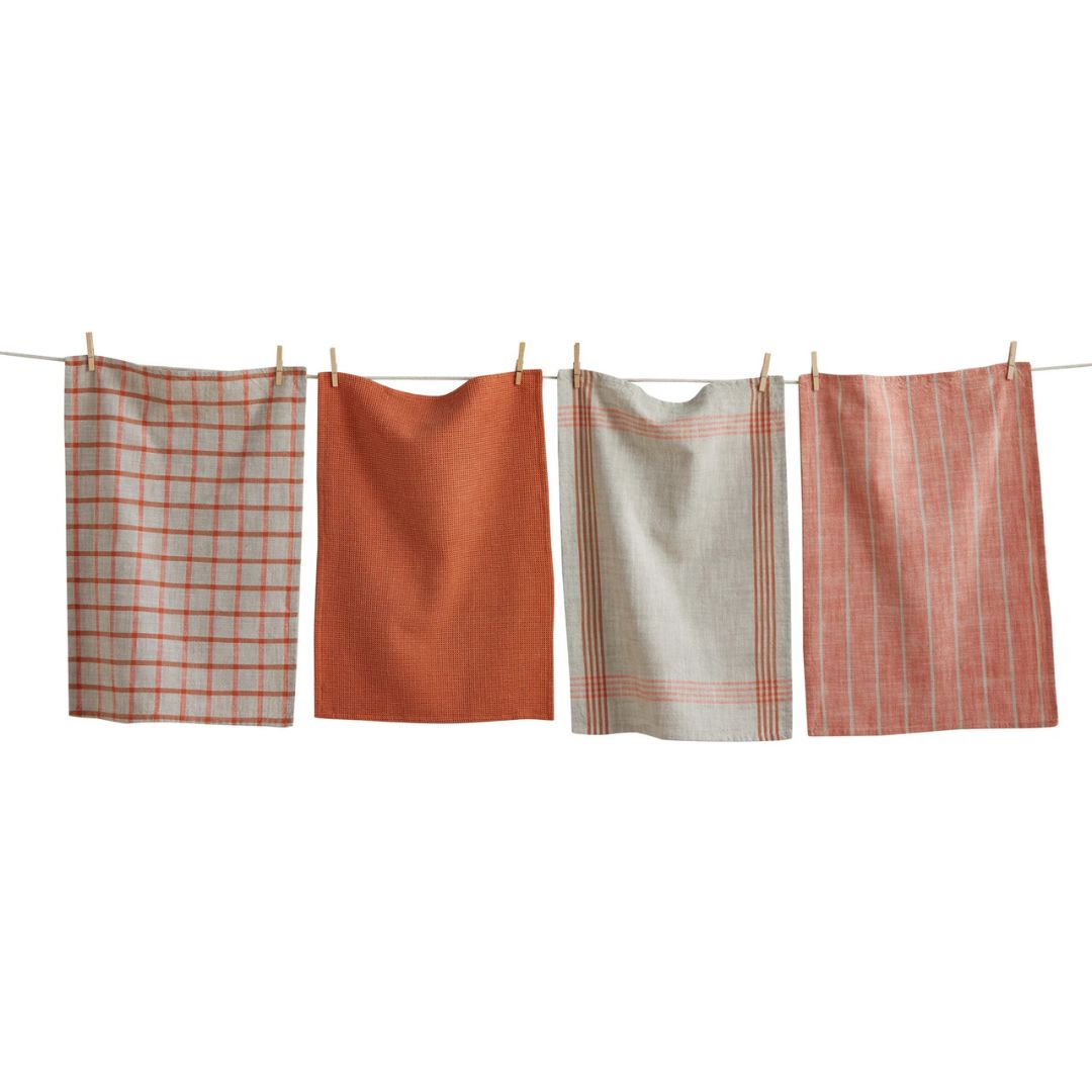 Canyon Woven Dishtowel, Set of 4 – Blue | tag