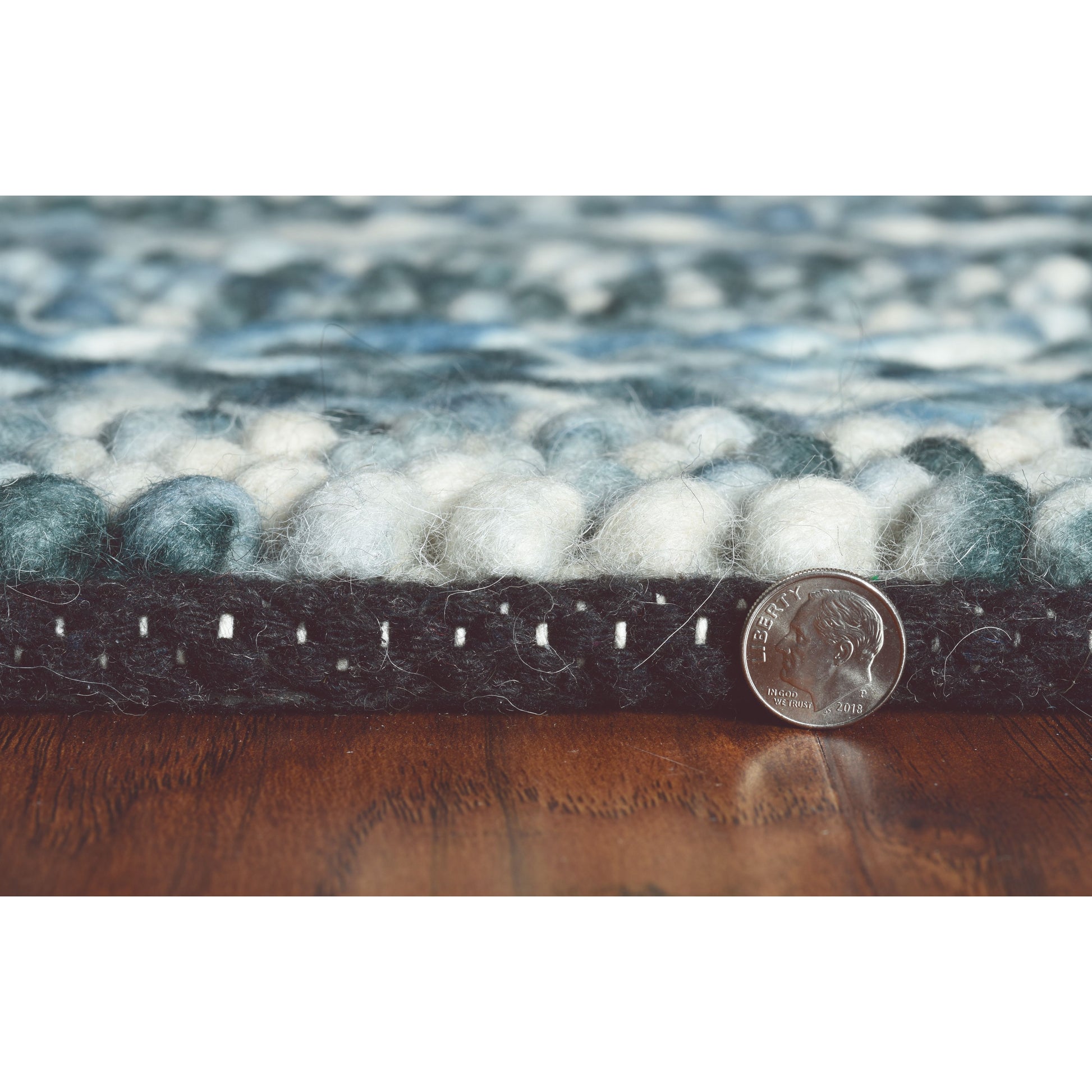 Blue Heather Handwoven Area Rug by KAS Rugs
