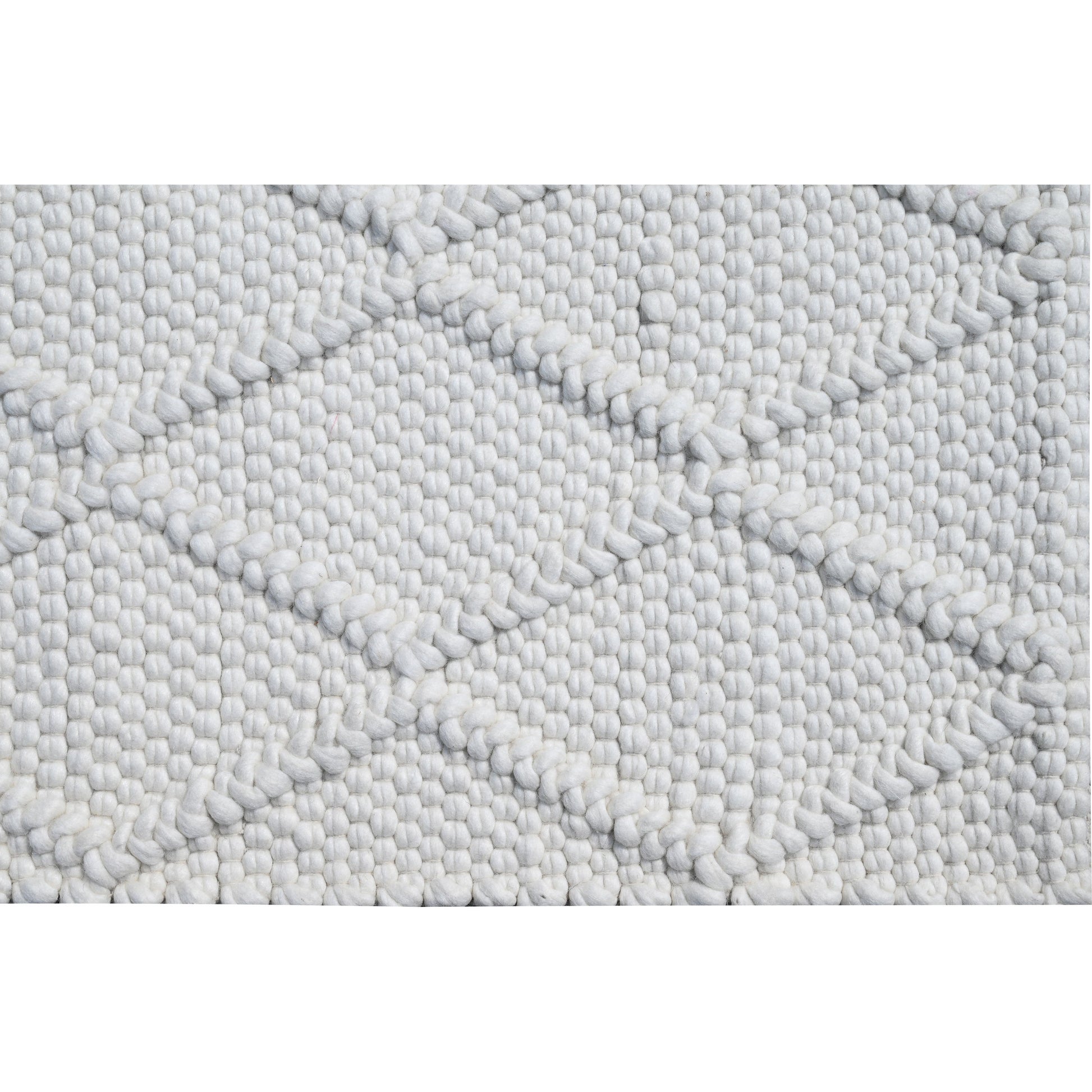 Ivory Diamonds Handwoven Area Rug by KAS Rugs