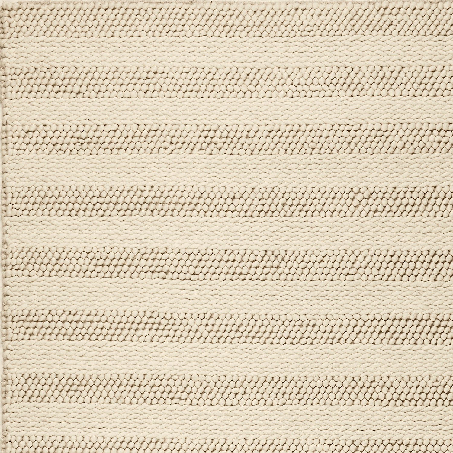 Winter White Handwoven Area Rug by KAS Rugs