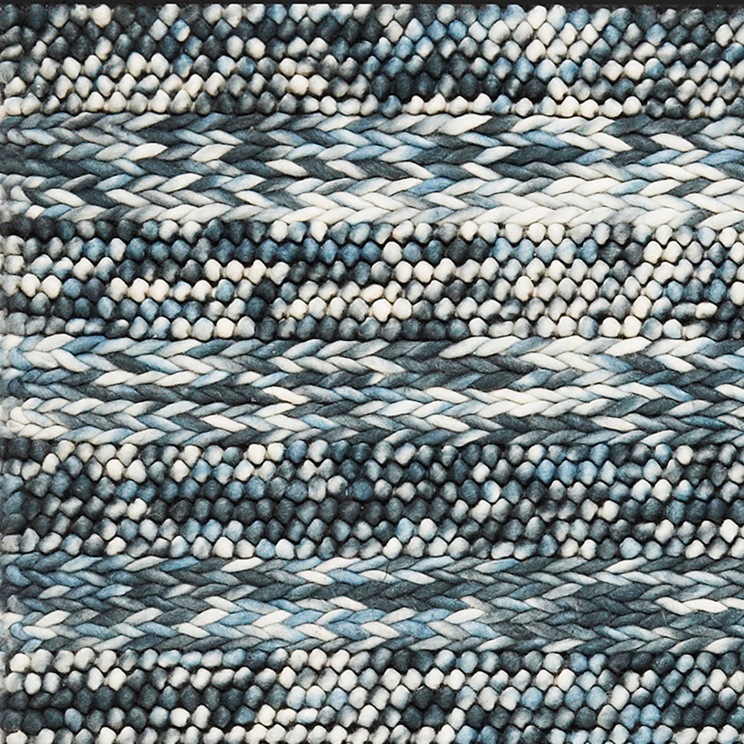 Blue Heather Handwoven Area Rug by KAS Rugs