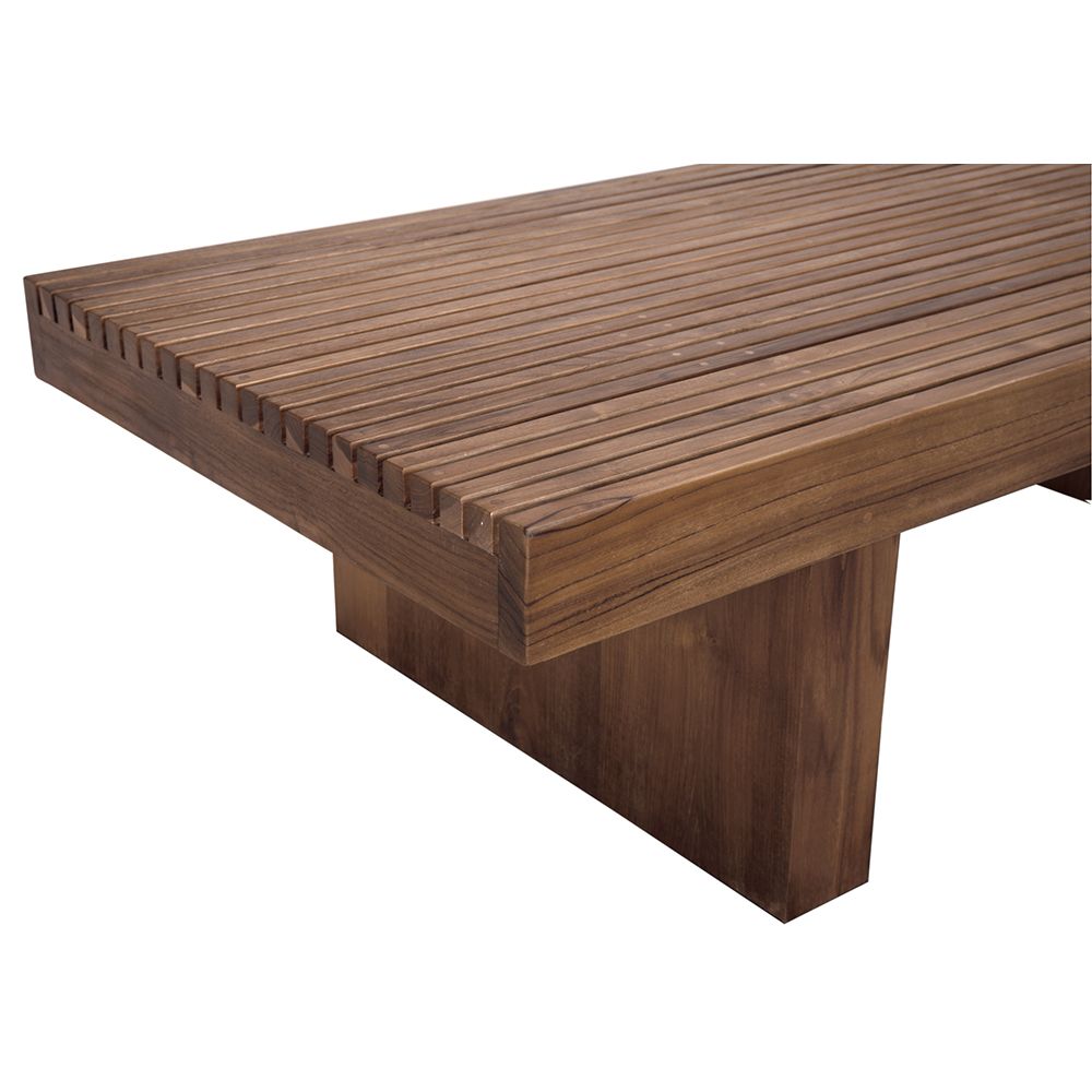 Kobe Coffee Table, Teak by NOIR