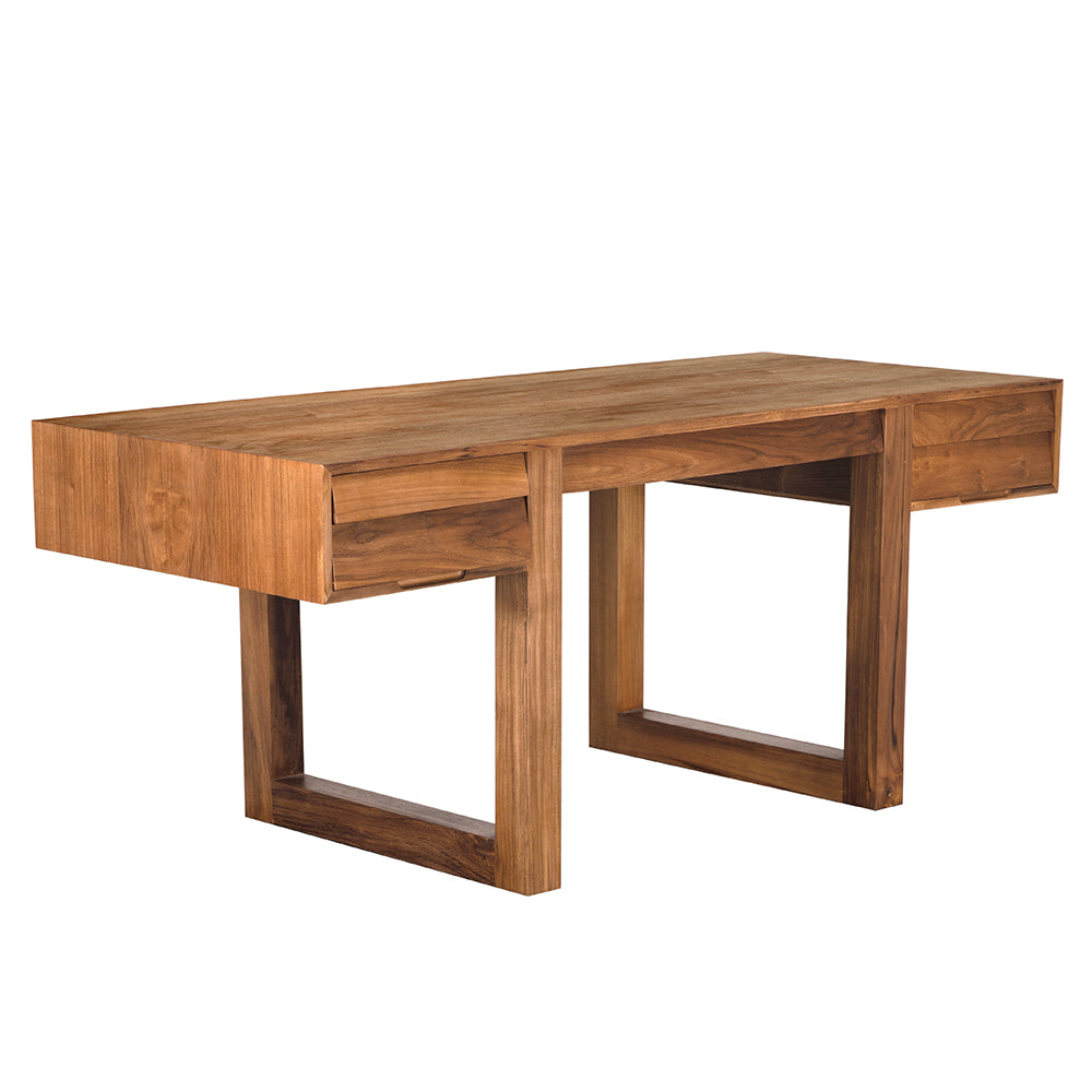 Newton Desk, Teak by NOIR