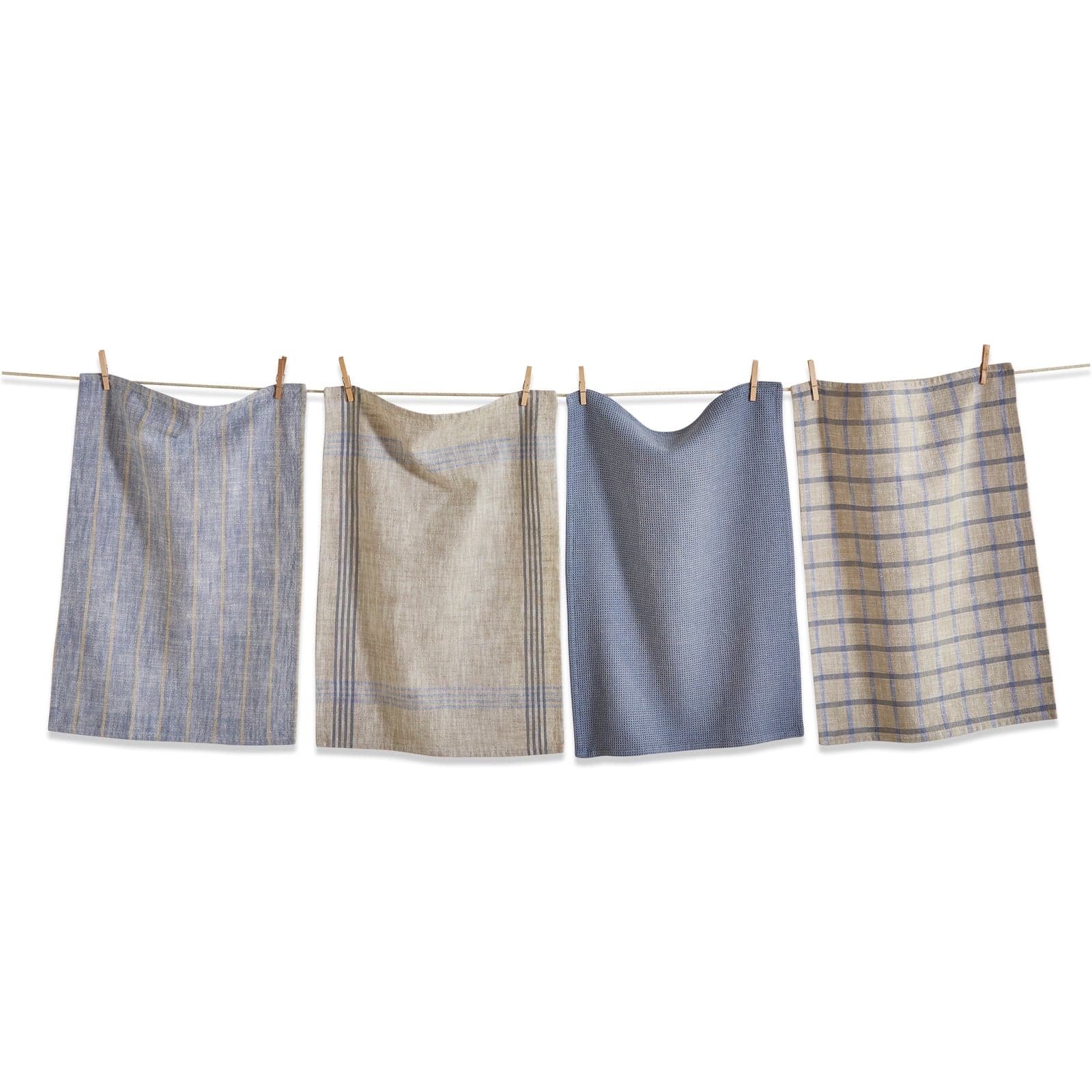 Canyon Woven Dishtowel, Set of 4 – Blue | tag