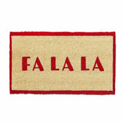 Fa La La Coir Doormat | tag