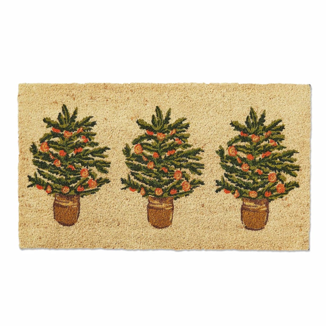 Citrus Tree PVC Coir Mat | tag