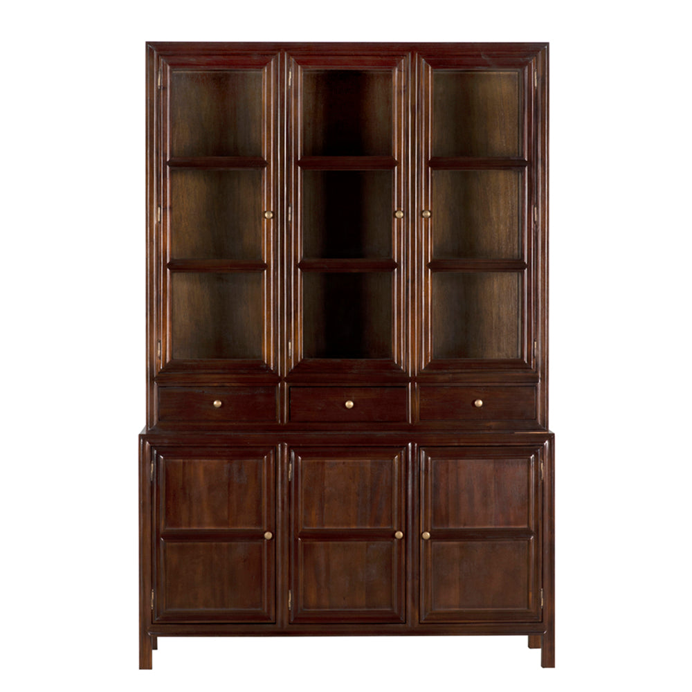 Colonial Hutch, Hand Rubbed Brown by NOIR