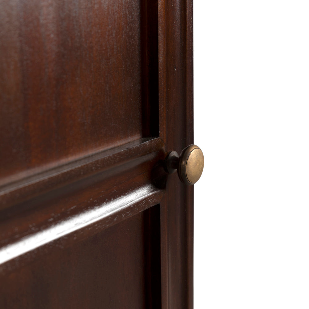 Colonial Hutch, Hand Rubbed Brown by NOIR