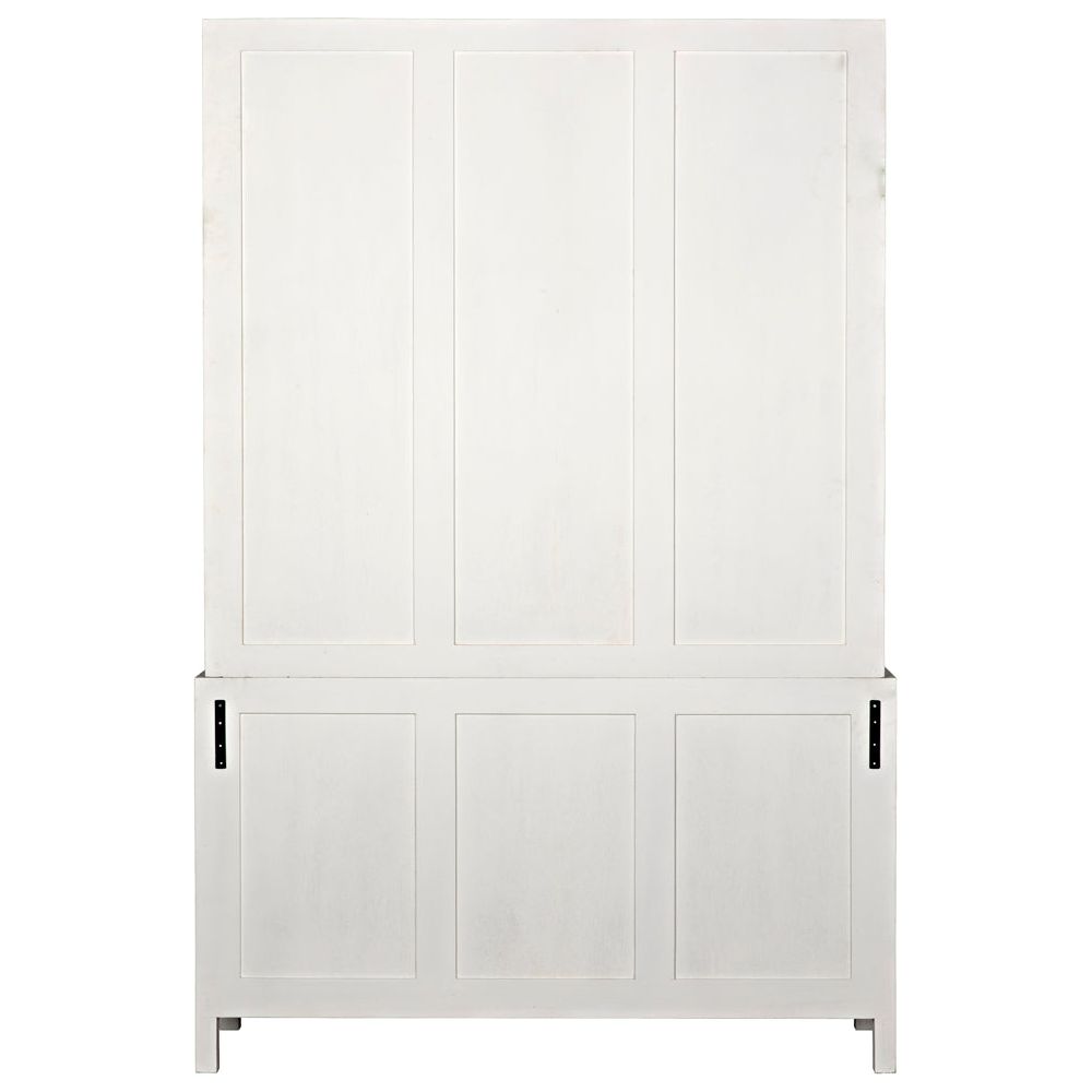 Colonial Hutch, White Wash by NOIR