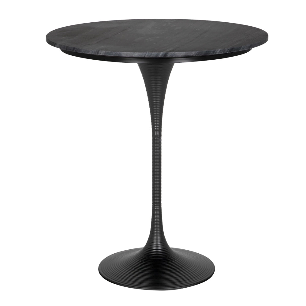 Joni Bar Table, Matte Black by NOIR