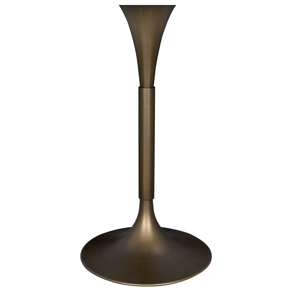 Jman Bar Table, Aged Brass by NOIR