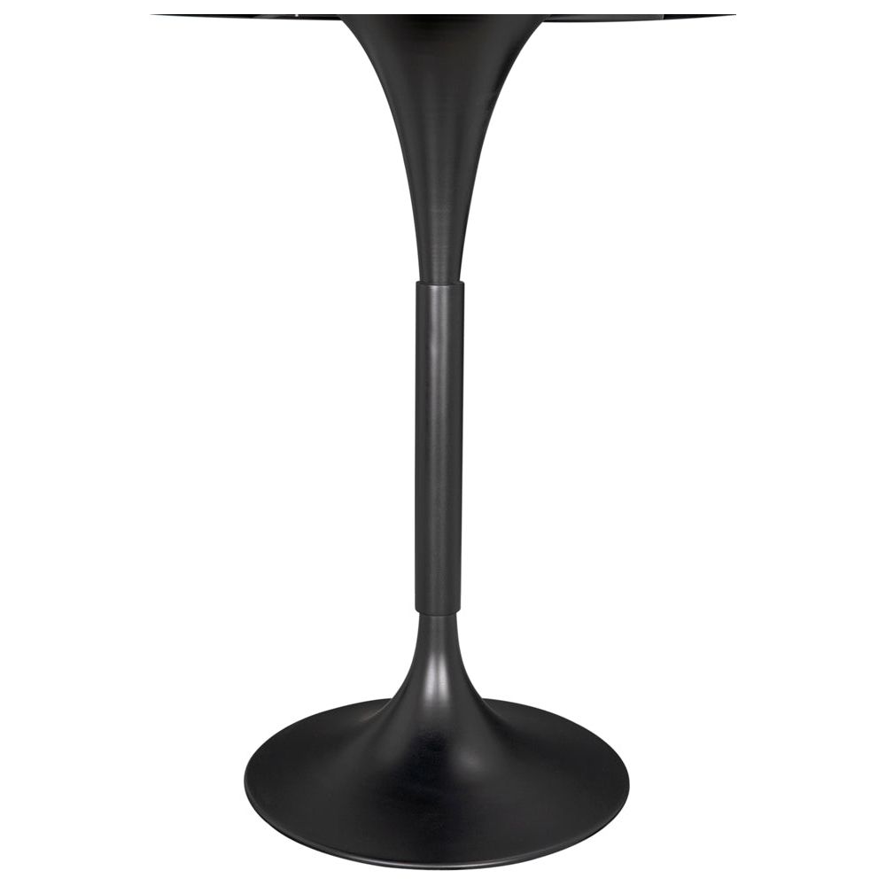 Jman Bar Table, Matte Black by NOIR