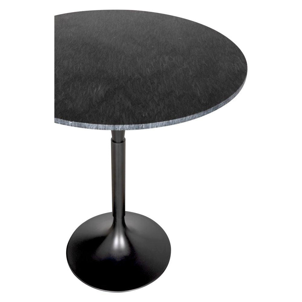 Jman Bar Table, Matte Black by NOIR