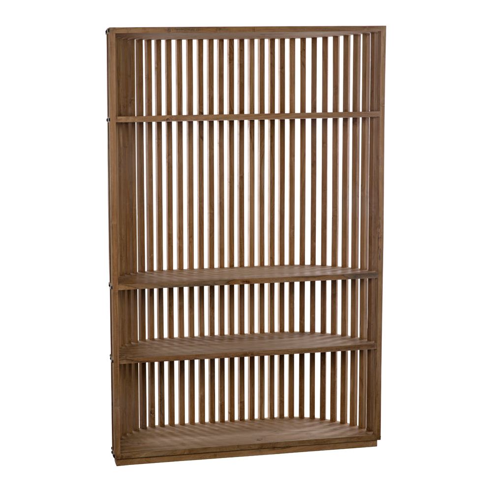 Opal Bookcase, Teak by NOIR