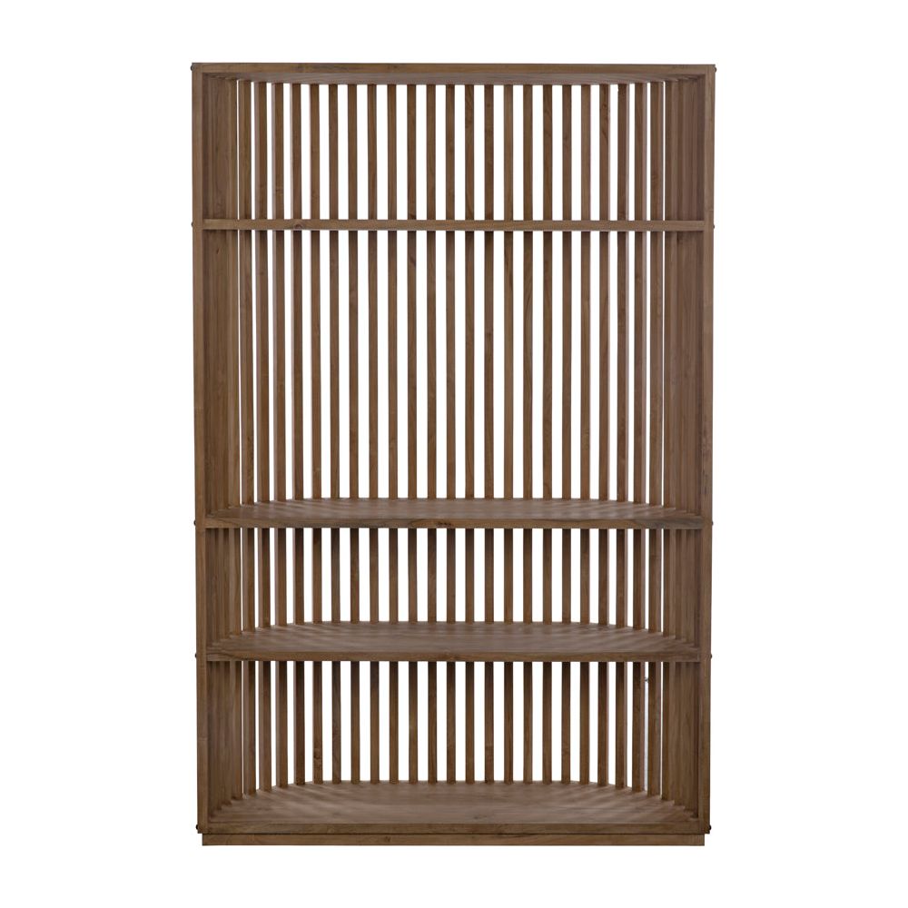 Opal Bookcase, Teak by NOIR