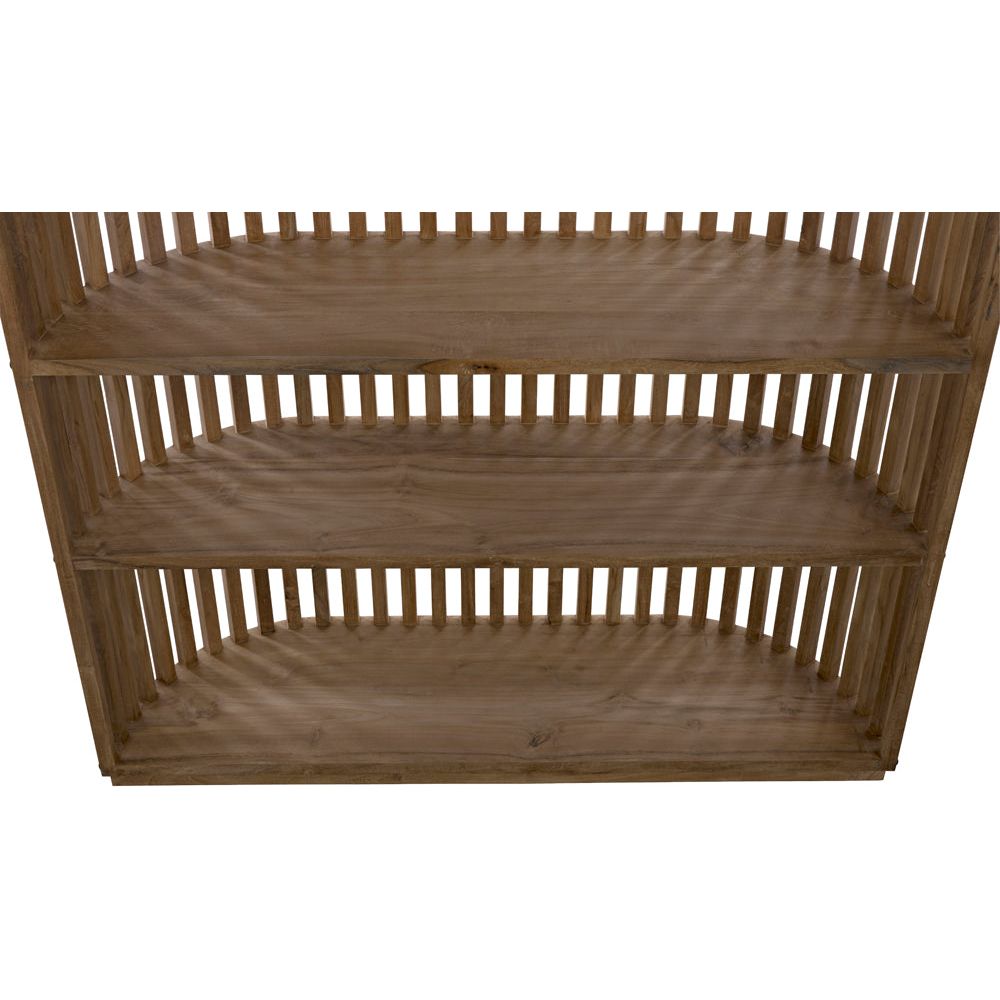 Opal Bookcase, Teak by NOIR
