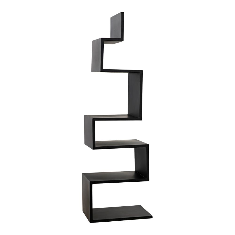 Laszlo Bookcase, Black Iron by NOIR