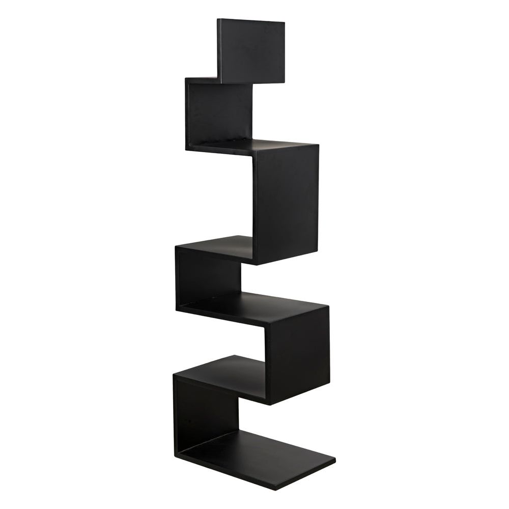 Laszlo Bookcase, Black Iron by NOIR
