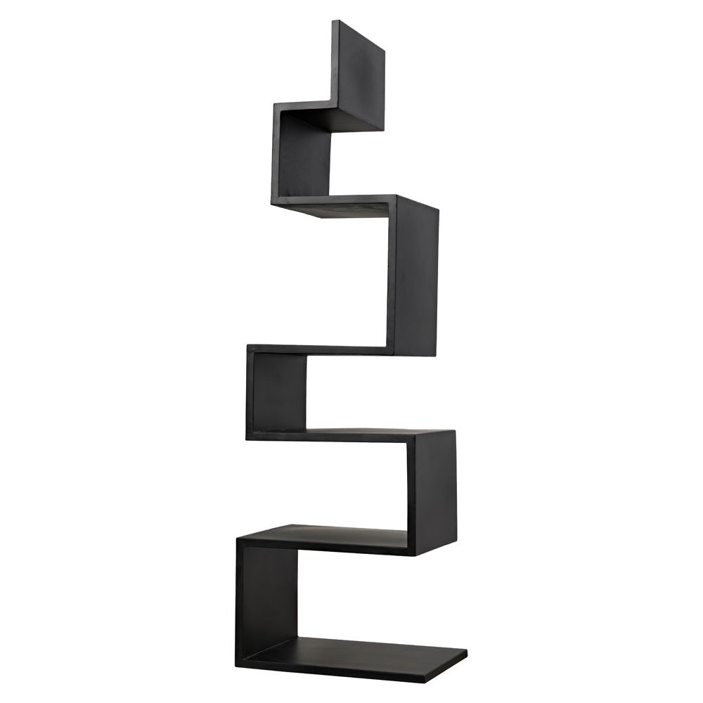 Laszlo Bookcase, Black Iron by NOIR