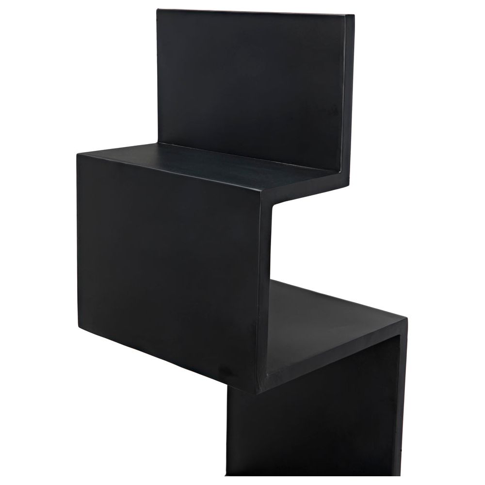 Laszlo Bookcase, Black Iron by NOIR