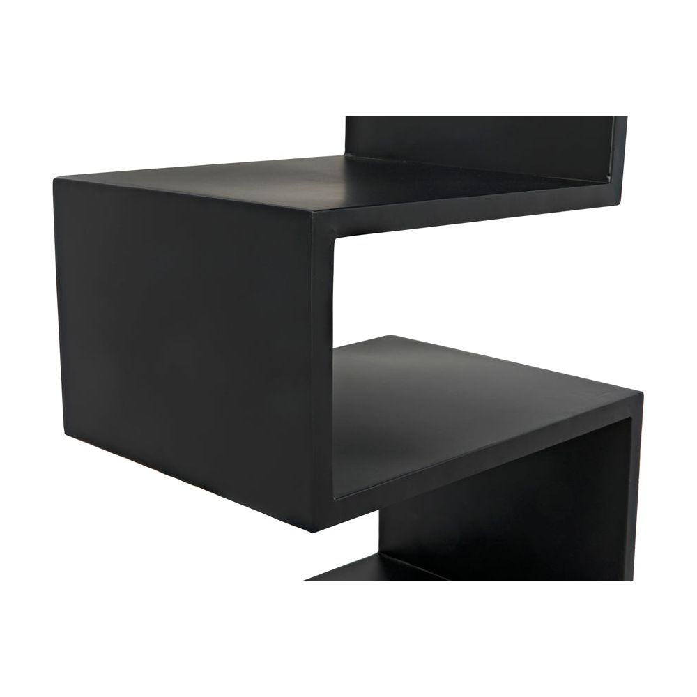 Laszlo Bookcase, Black Iron by NOIR