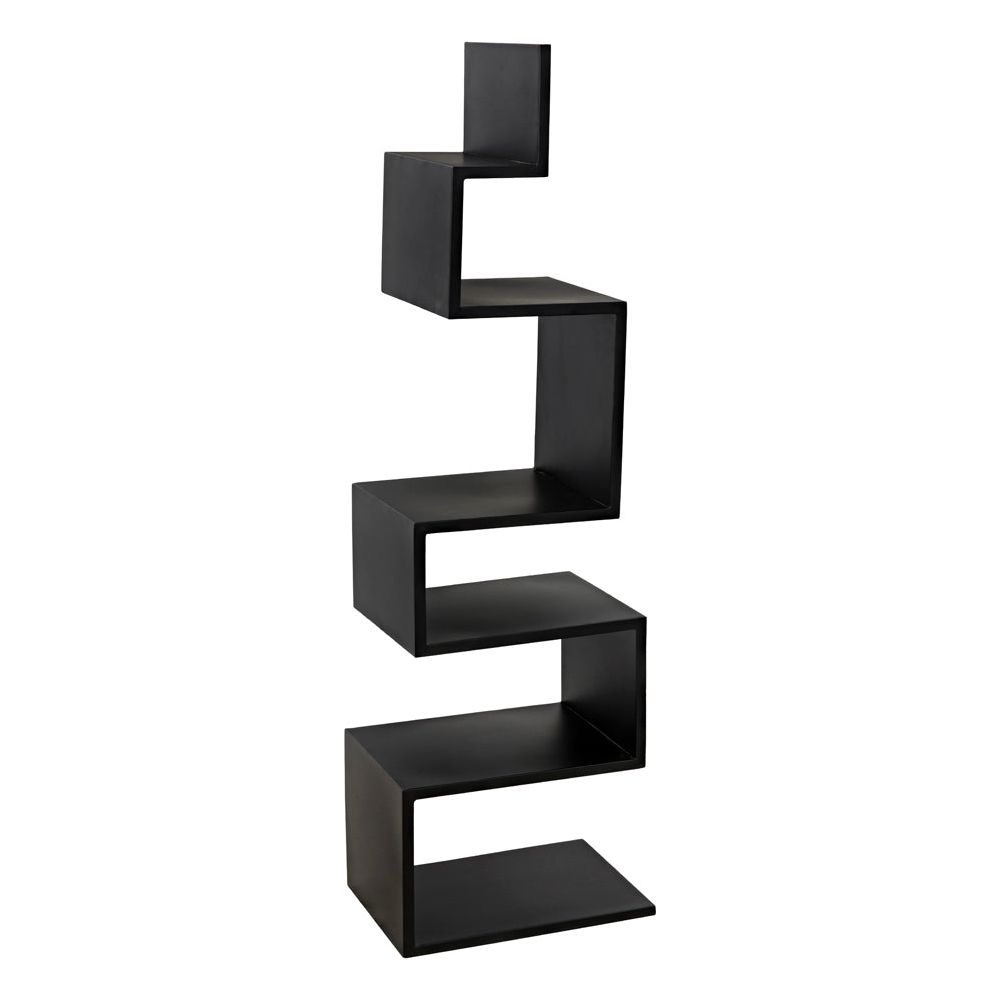 Laszlo Bookcase, Black Iron by NOIR