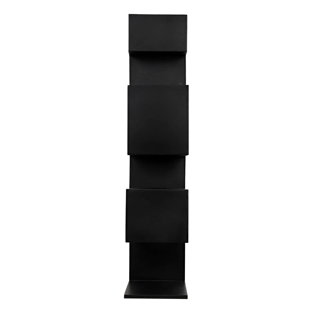 Laszlo Bookcase, Black Iron by NOIR