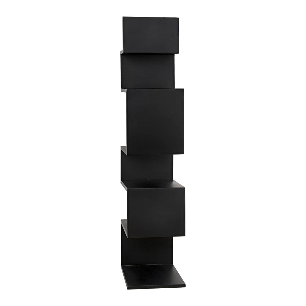 Laszlo Bookcase, Black Iron by NOIR