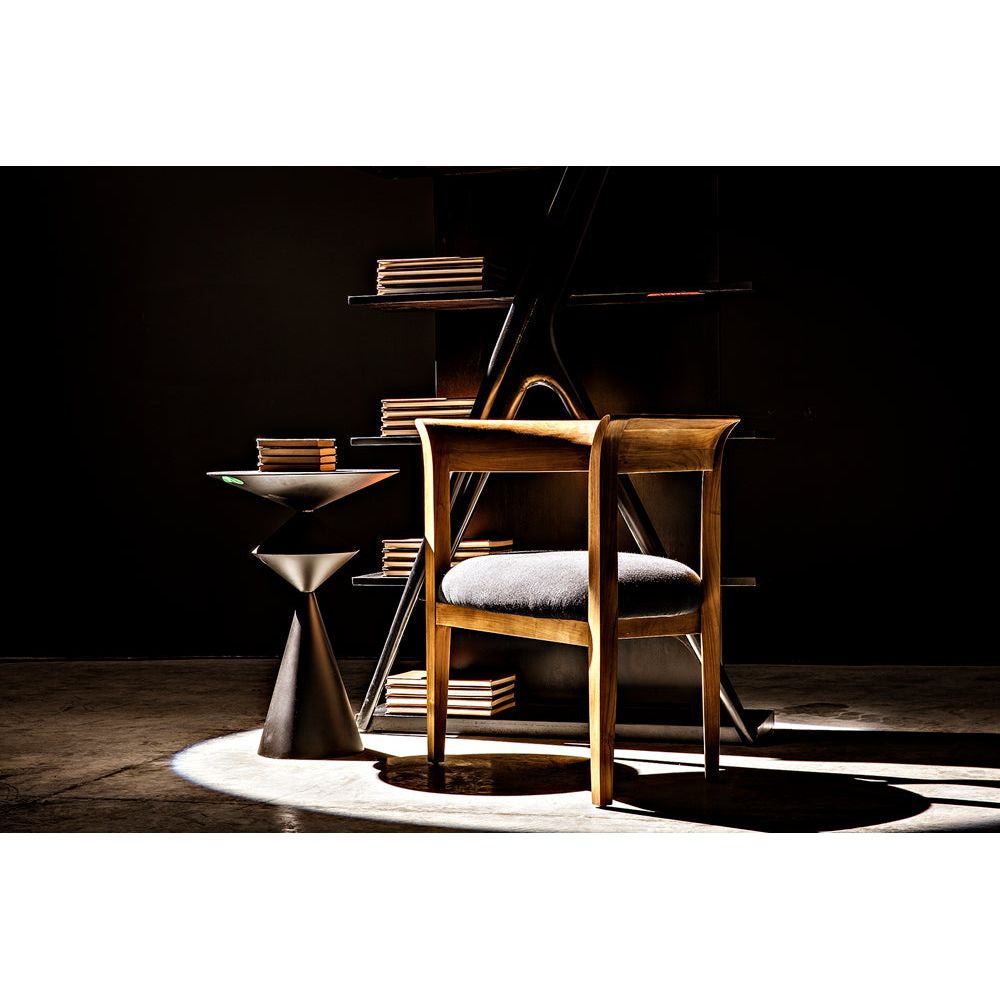 Vetra Bookcase, Hand Rubbed Black by NOIR