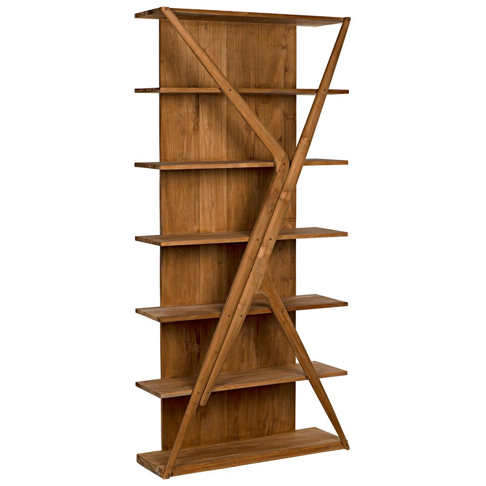 Vetra Bookcase, Teak by NOIR