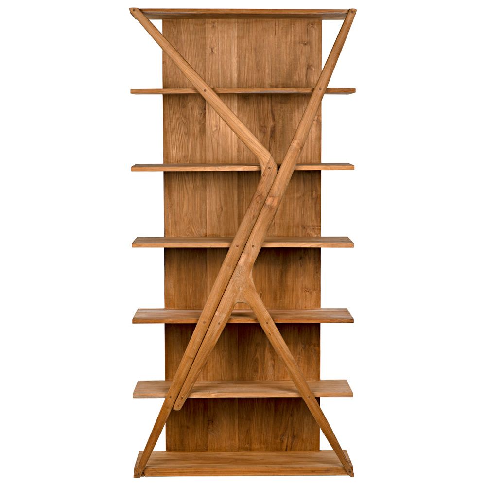 Vetra Bookcase, Teak by NOIR