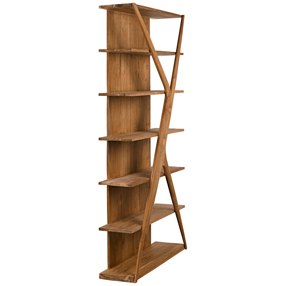 Vetra Bookcase, Teak by NOIR