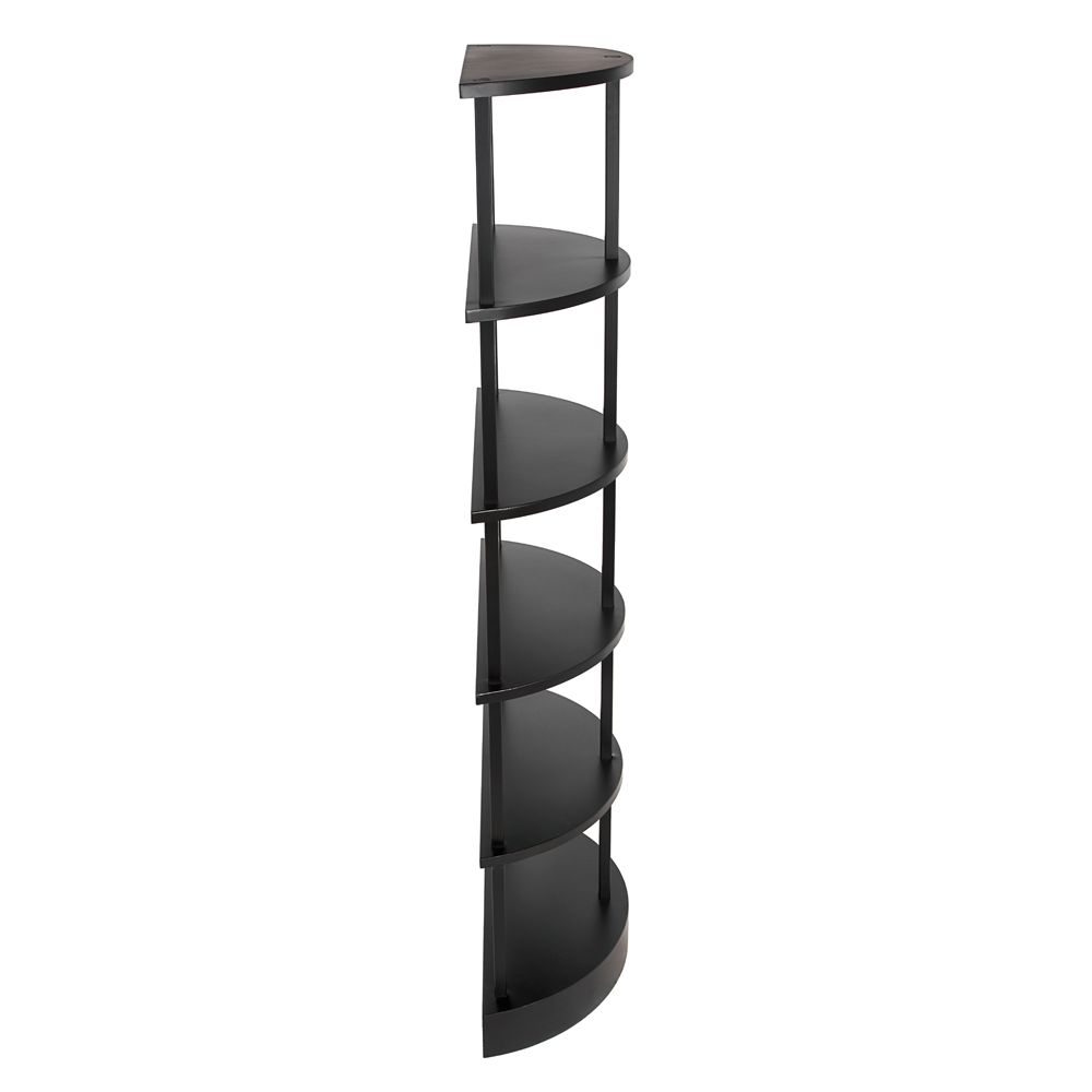 Spago Bookcase, Black Metal by NOIR