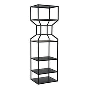 Downtown A Bookcase, Black Metal by NOIR