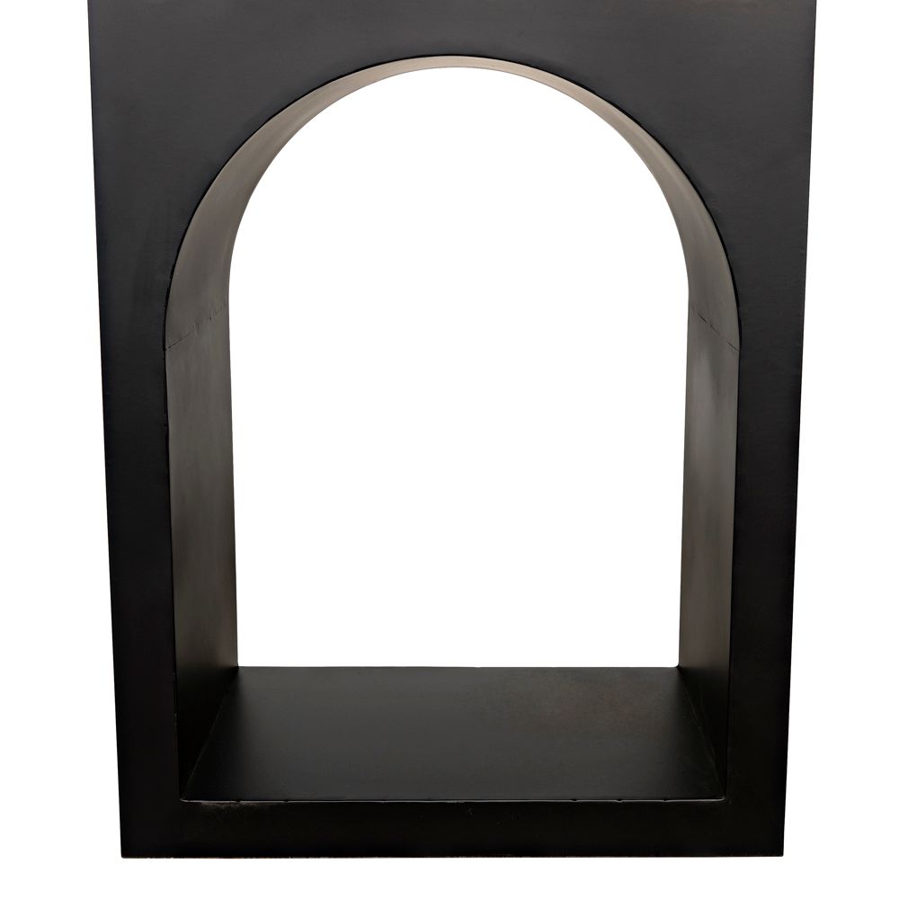 Aqueduct Bookcase, A, Black Metal by NOIR