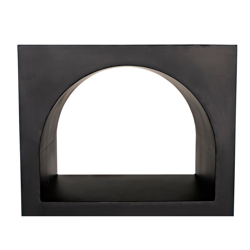 Aqueduct Bookcase, A, Black Metal by NOIR