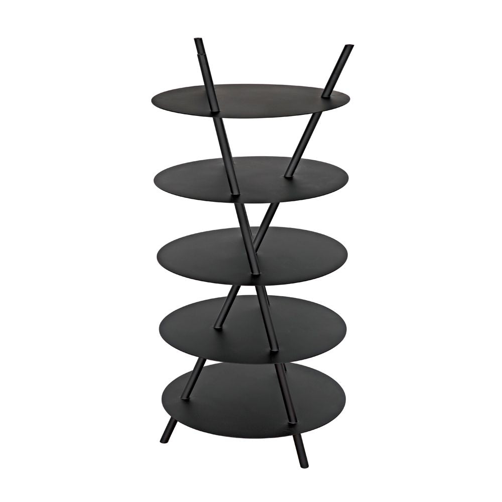 Gautama Shelf, Black Metal by NOIR