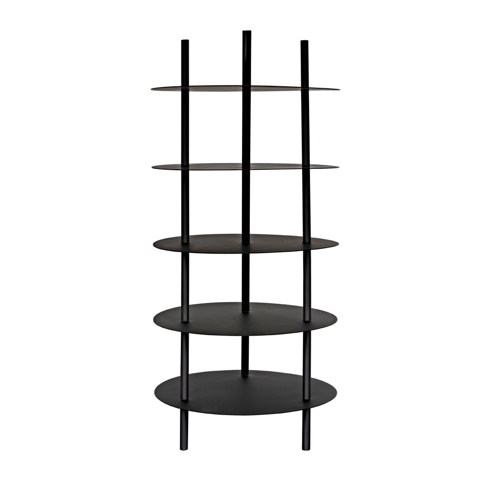 Gautama Shelf, Black Metal by NOIR