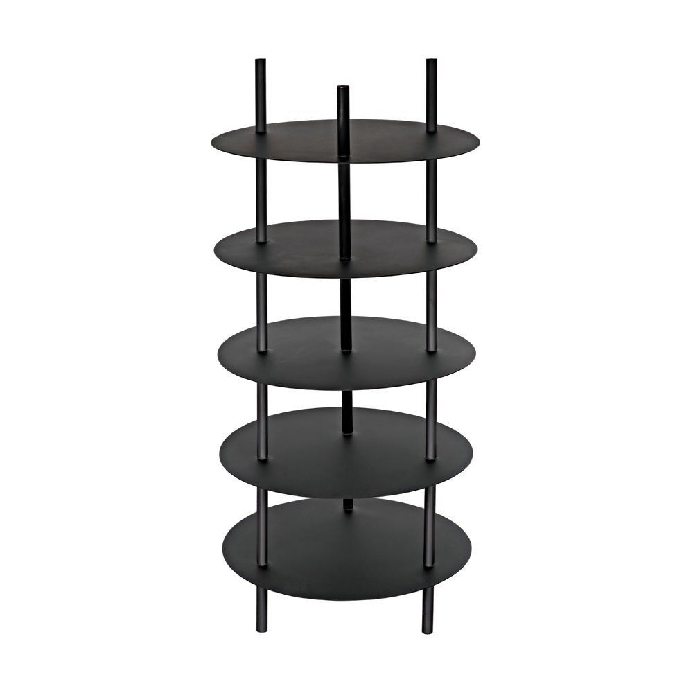 Gautama Shelf, Black Metal by NOIR