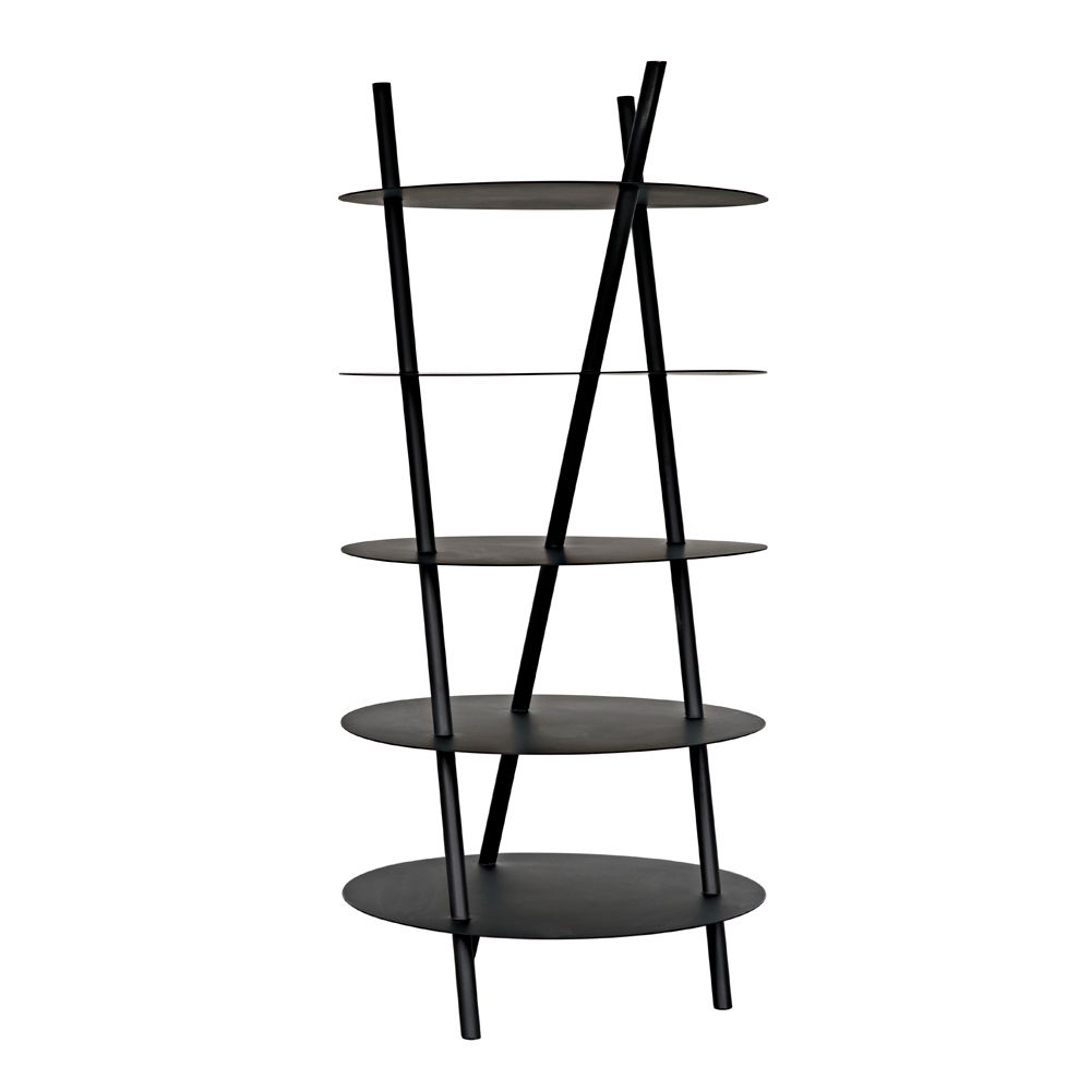 Gautama Shelf, Black Metal by NOIR