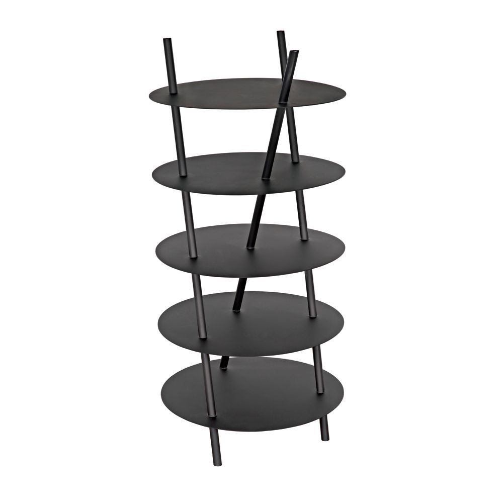 Gautama Shelf, Black Metal by NOIR