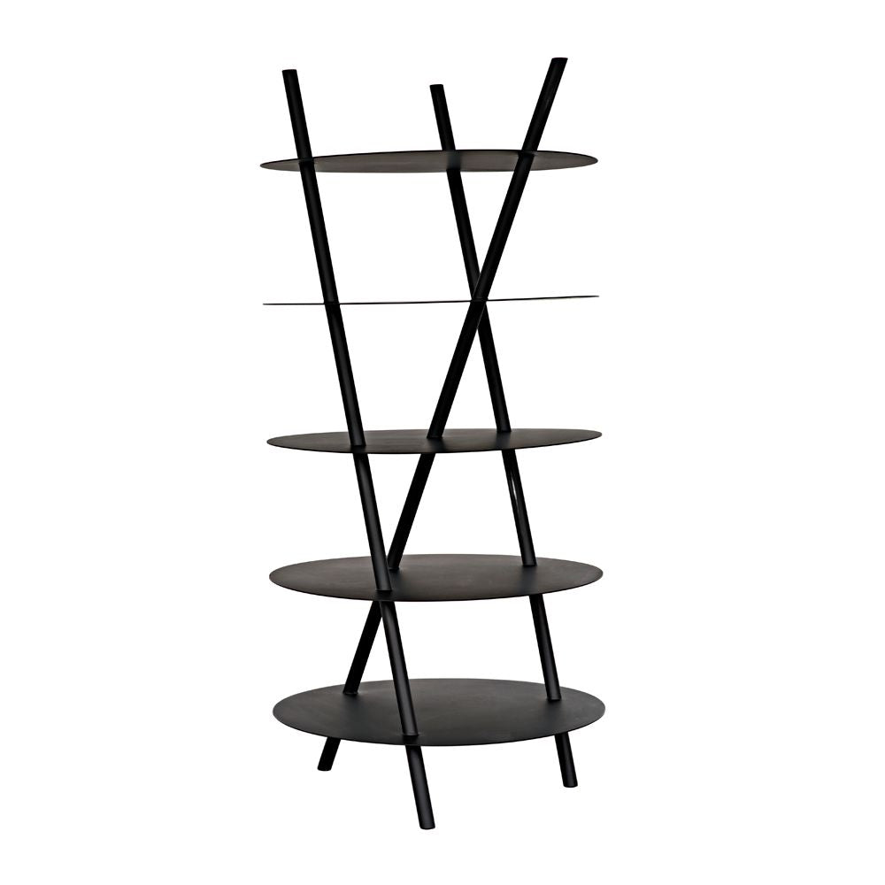 Gautama Shelf, Black Metal by NOIR